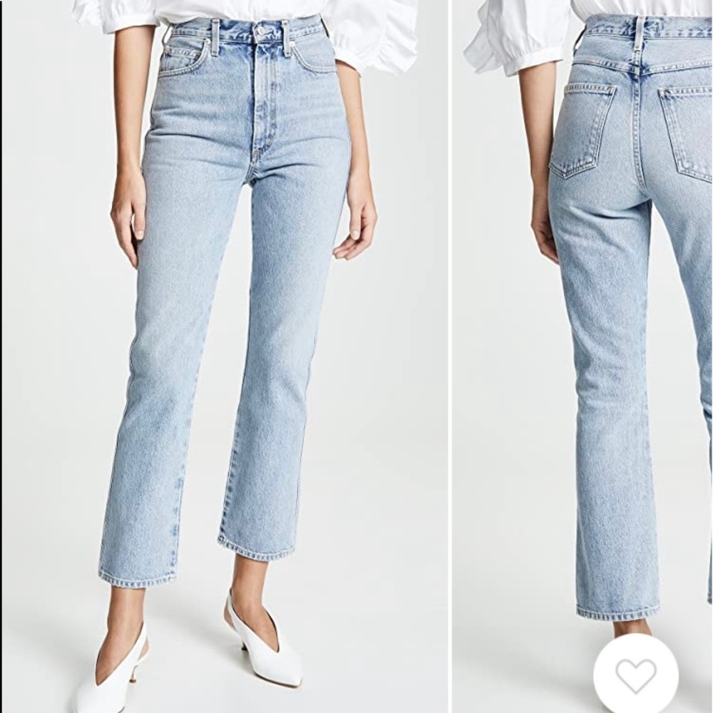 Agolde pinch waist denim. Sz 24
